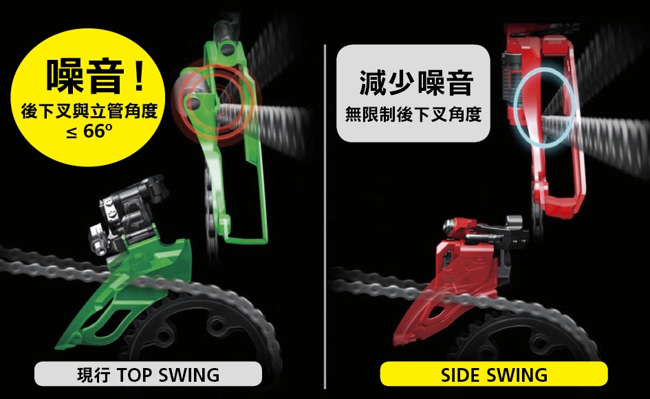 SIDE SWING Front Derailleur