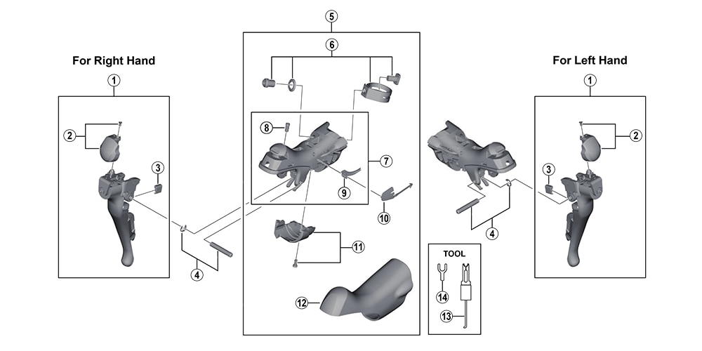 SHIMANO Speed Master Ⅳ 箱付き 取扱説明書あり ST-4700-3864 | Manuals & Technical Documents