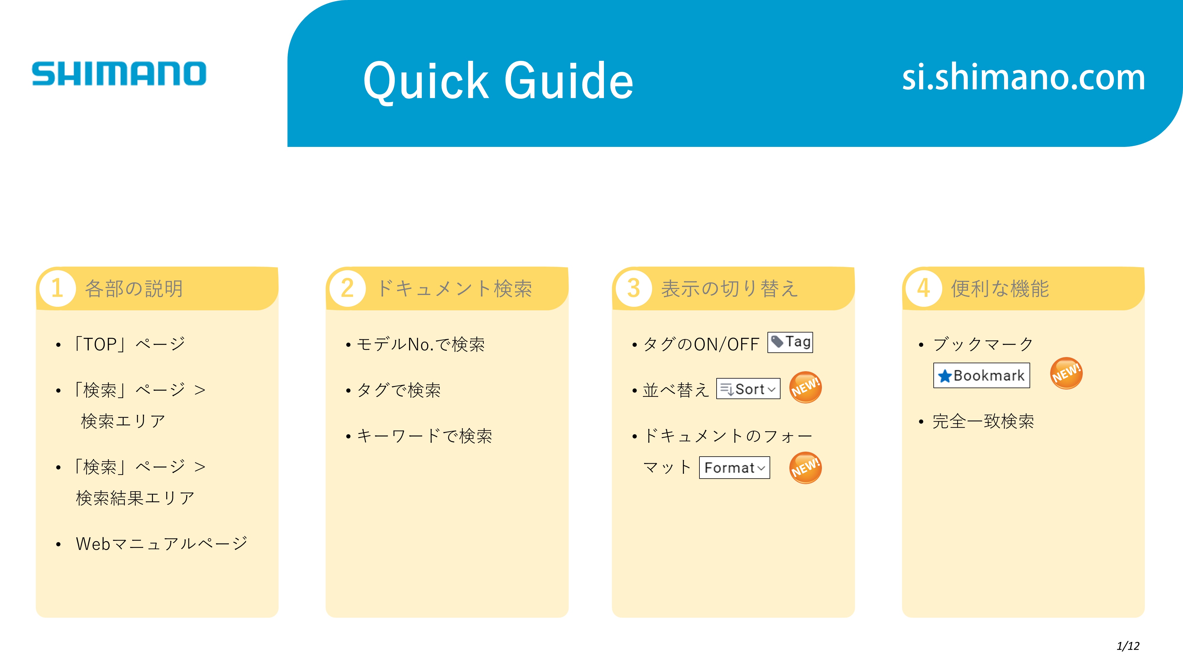 Quick guide | si.shimano.com