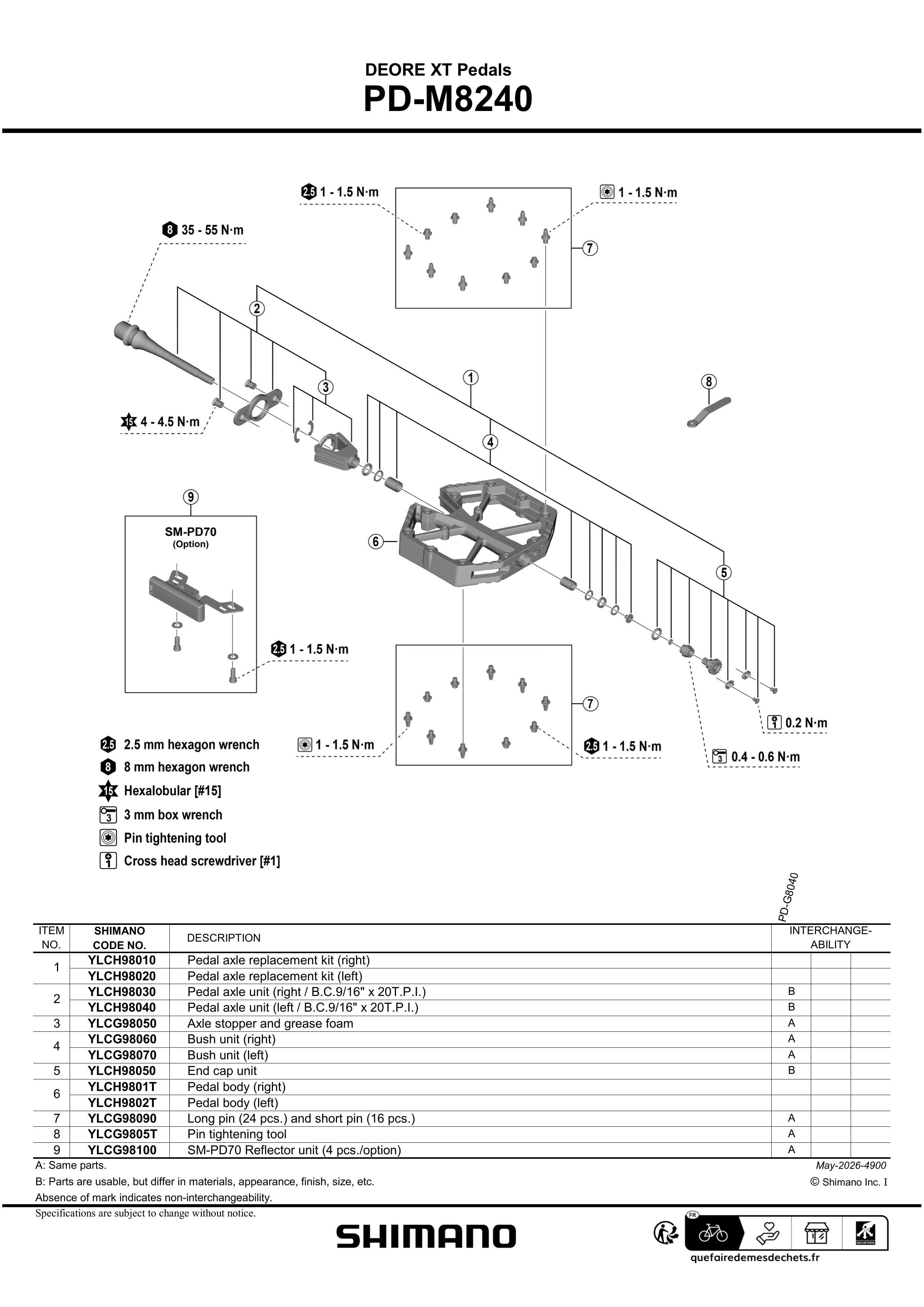 SHIMANO Speed Master Ⅳ 箱付き 取扱説明書あり Manuals Search | Manuals & Technical Documents